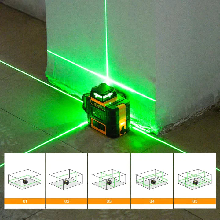 4D Livella Laser Professionale